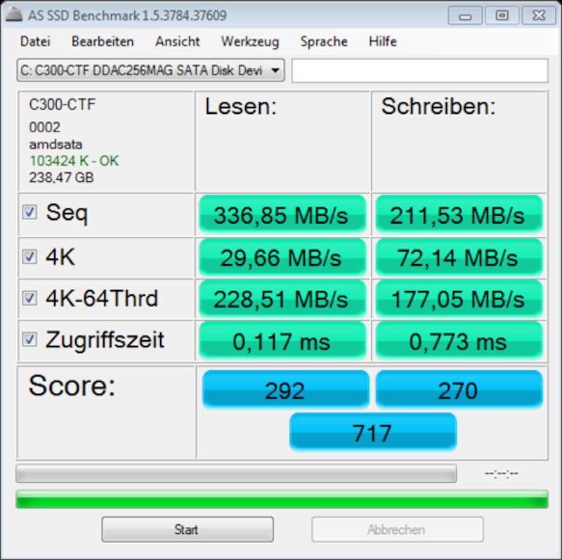 AS SSD Benchmark 1