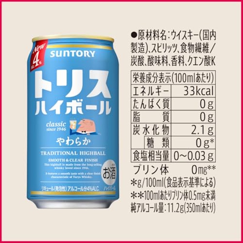 トリス ハイボール やわらか 5