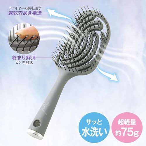4in1ヘアブラシ 4