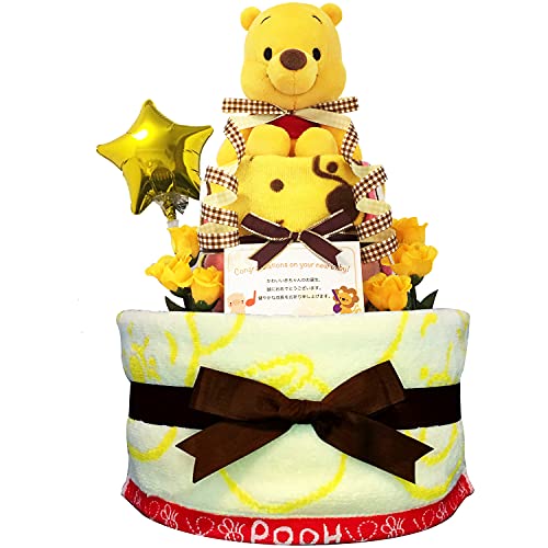 KanonBabys くまのプーさんのおむつケーキ 1