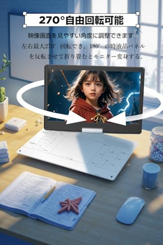 ポータブルDVDプレーヤー 6