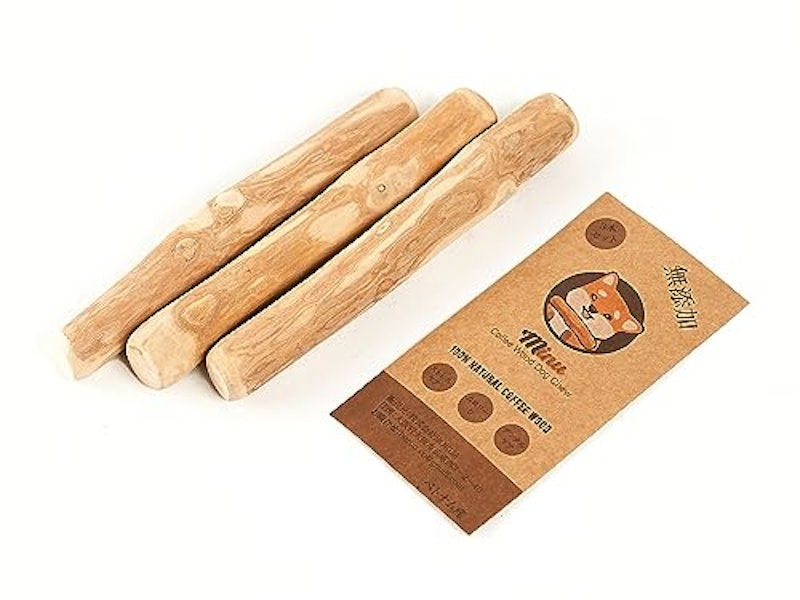 Minu Coffee Wood Dog Chew 1