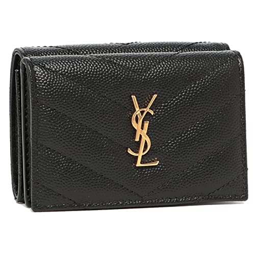 ほぼ未使用 SAINT LAURENT サンローラン 財布 折り財布 送料無料数量