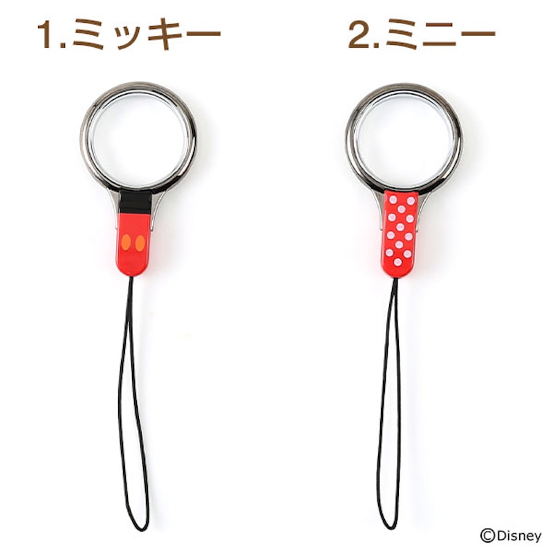 ディズニー キャラクター ストラップ 5
