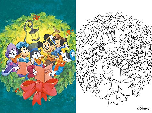大人ディズニー 夢の世界へ 素敵なポストカード塗り絵 2
