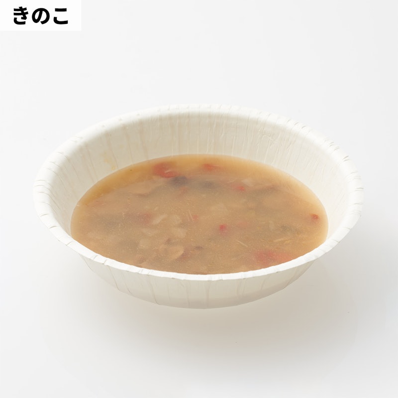 野菜たっぷり きのこのスープ 2