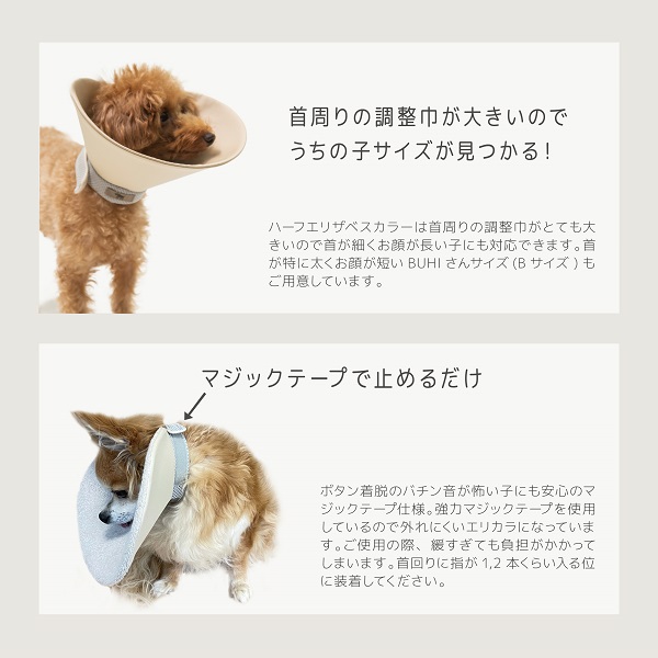 ハーフエリザベスカラー 4
