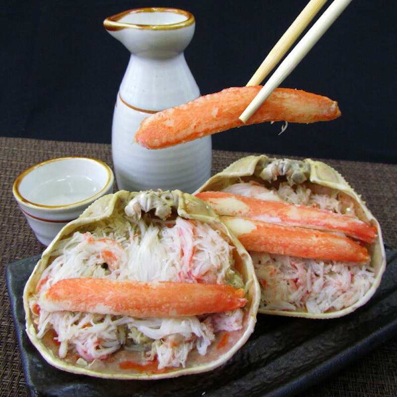 ずわい甲羅盛り 3