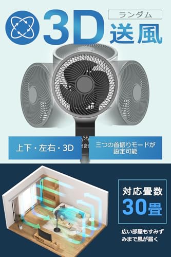 30畳対応サーキュレーターのおすすめ人気ランキング【2025年