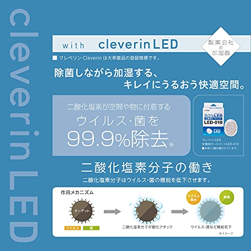 クレベリンLED ハイブリッド式加湿器 6