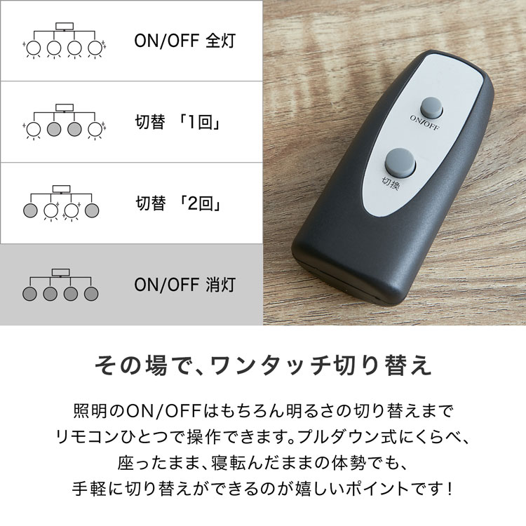 シーリングライト 4