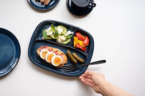 北欧ブルー 深ブルー ランチプレート 5