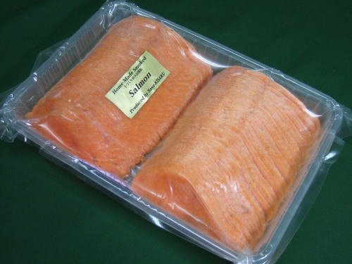 534円 【受注生産品】 燻製 サーモン 鮭 スモークサーモン ささ燻 3パック