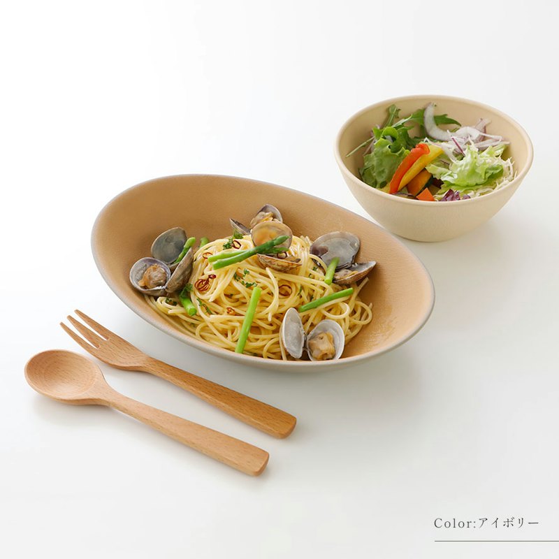 抗菌カレーパスタ皿 1