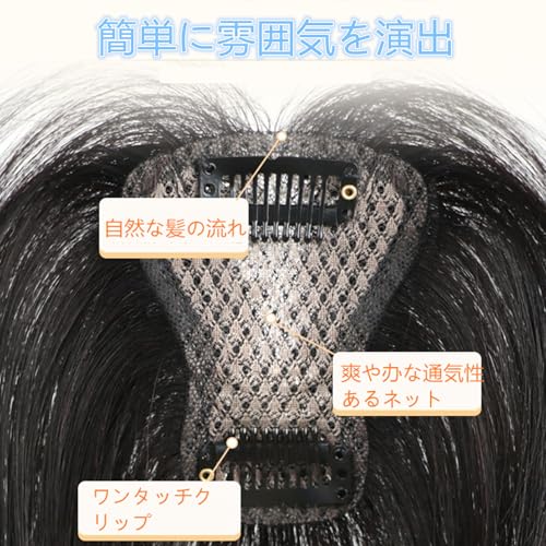 部分ウィッグ 3
