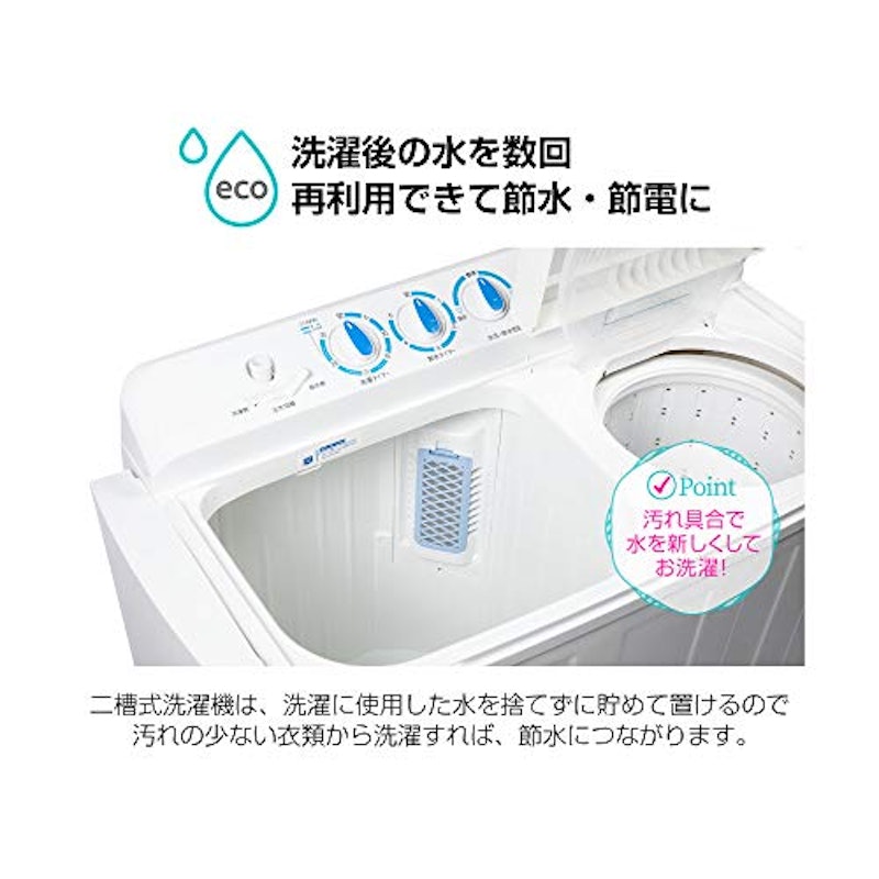 二槽式洗濯機 2