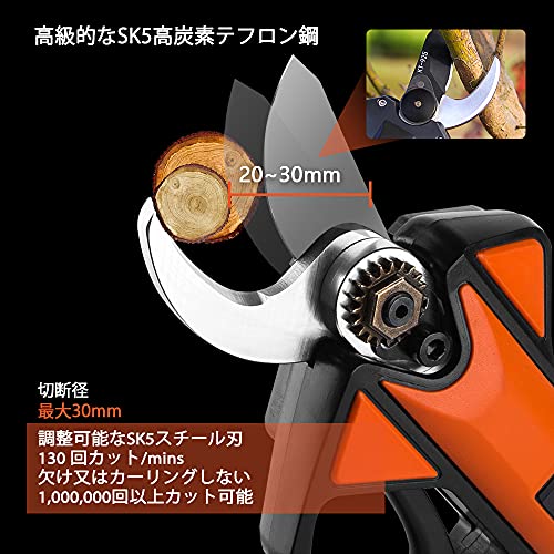 電動剪定バサミ 3