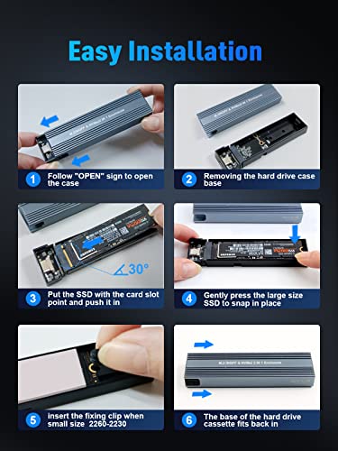 M.2 SSD 外付けケース 6