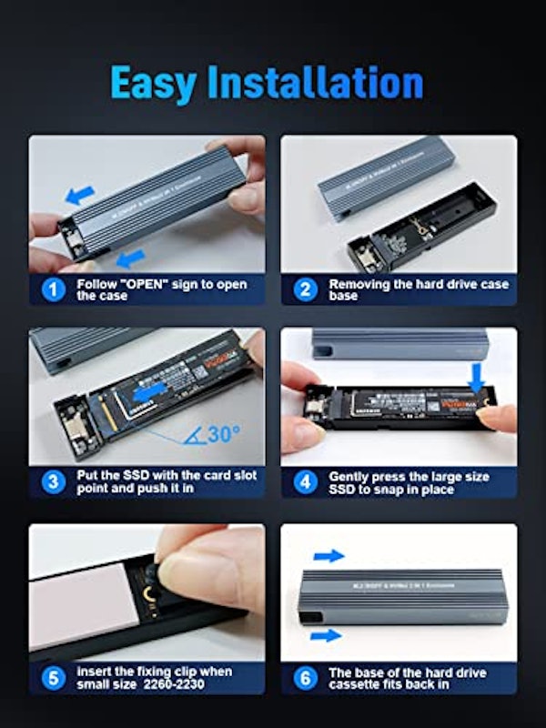 M.2 SSD 外付けケース 6