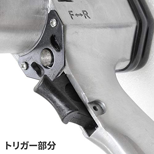 1/2DR エアインパクトレンチ シングルハンマー 3