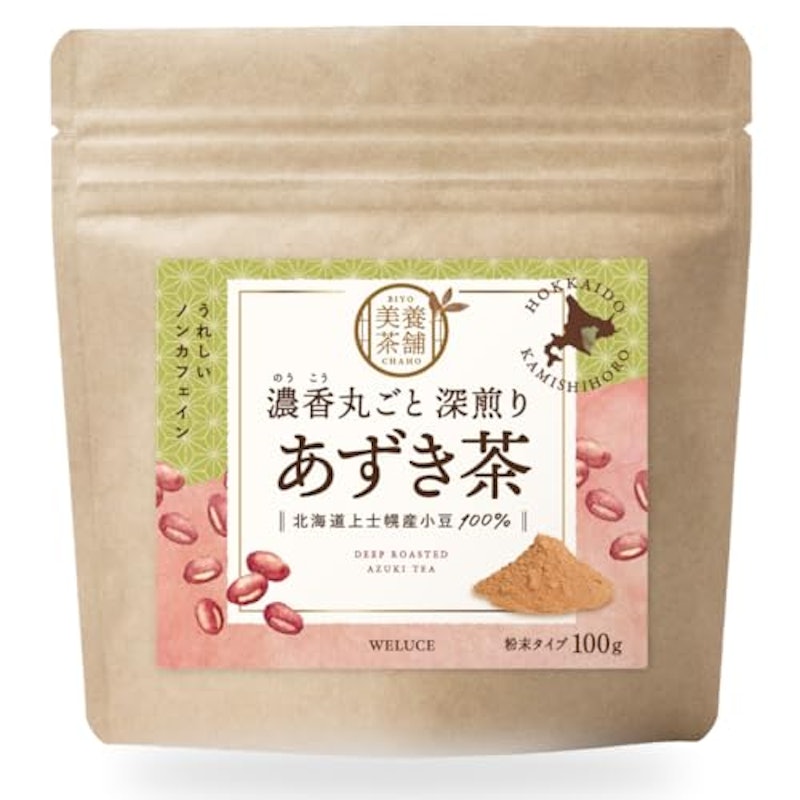 濃香丸ごと 深煎りあずき茶 1