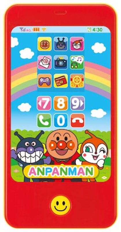 アンパンマン タッチして!カラースマートフォン 1