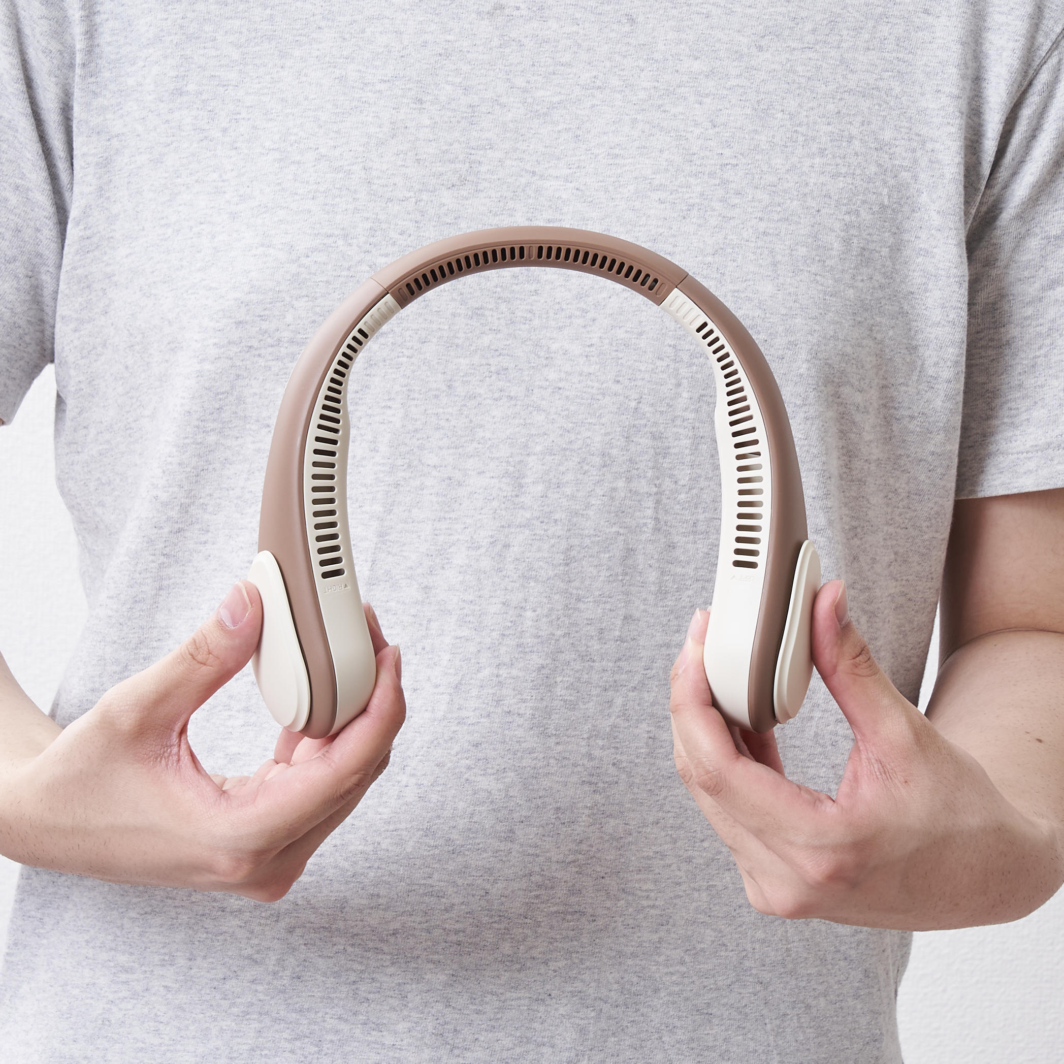 ドウシシャ 大風量ネックファン FSW-03Bをレビュー！クチコミ