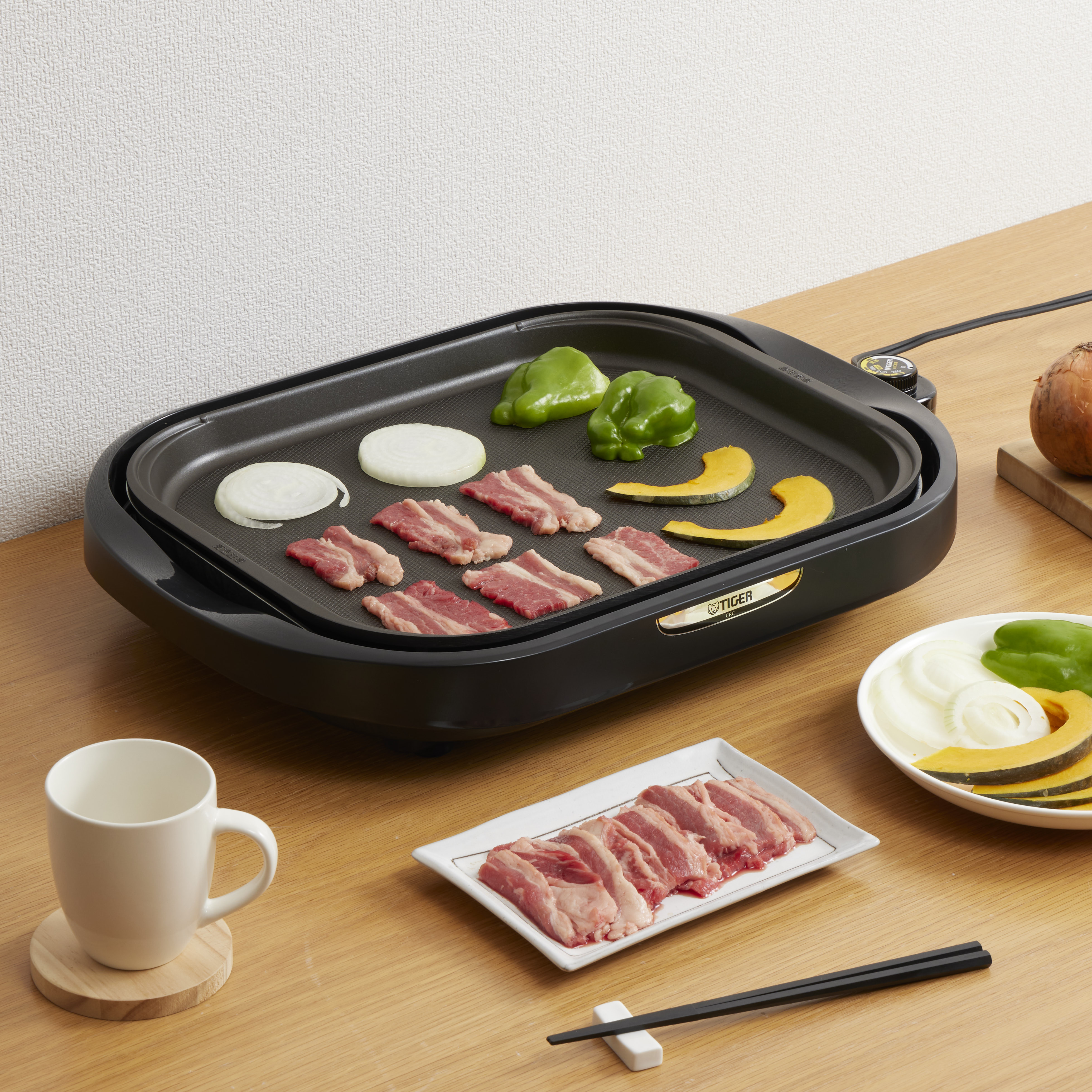 タイガー魔法瓶　ホットプレート(CRC-B302T) 楽天市場】【タイガー魔法瓶 楽天市場店】 ホットプレート これ1台 3枚