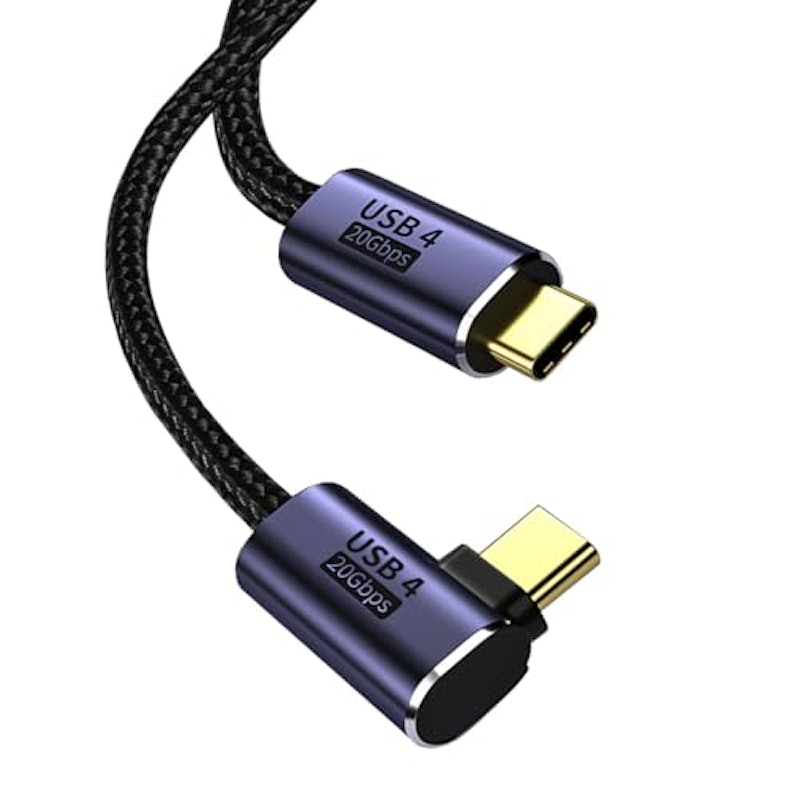 USB4 ケーブル L字 1.5M 1