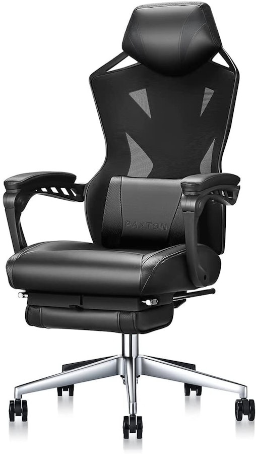 激安セール商品 PAXTON ゲーミングチェア オフィスチェア 黒 - 椅子/チェア