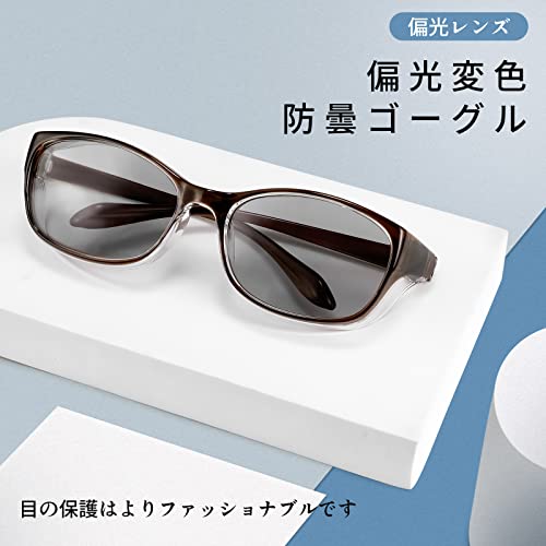 偏光変色防曇ゴーグル 2