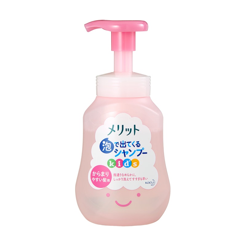 メリット 泡で出てくるシャンプーキッズ からまりやすい髪用 1