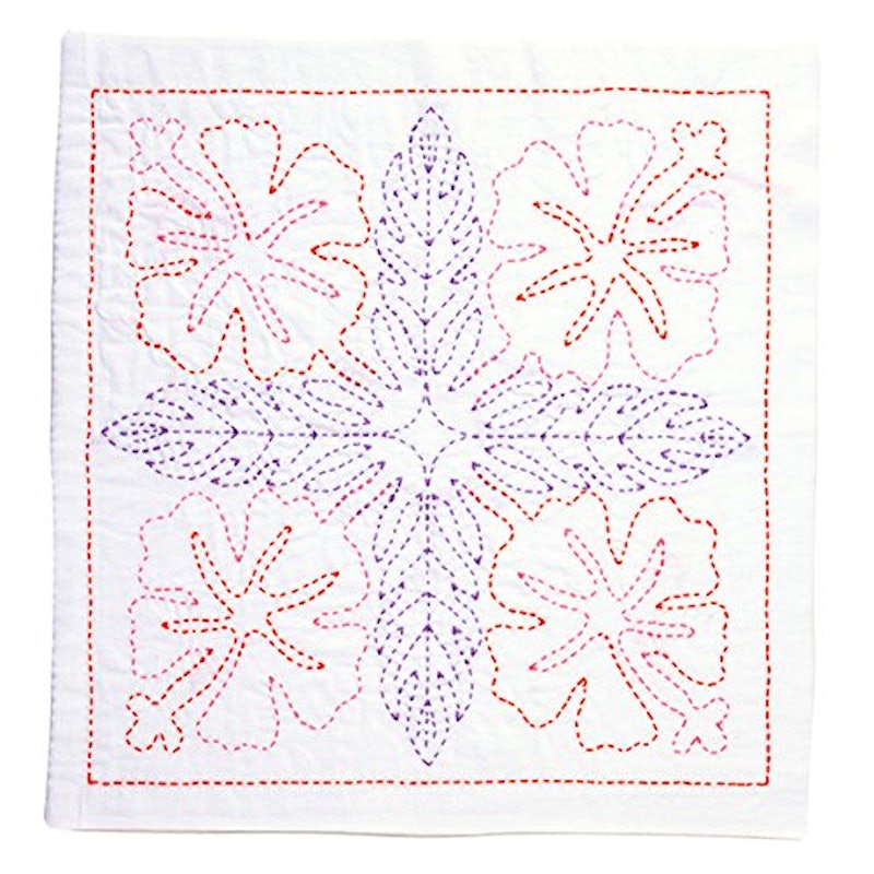 花ふきん SASHIKO WORLD Hawaii 1