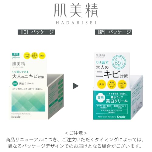 大人のニキビ対策 薬用美白クリーム 2