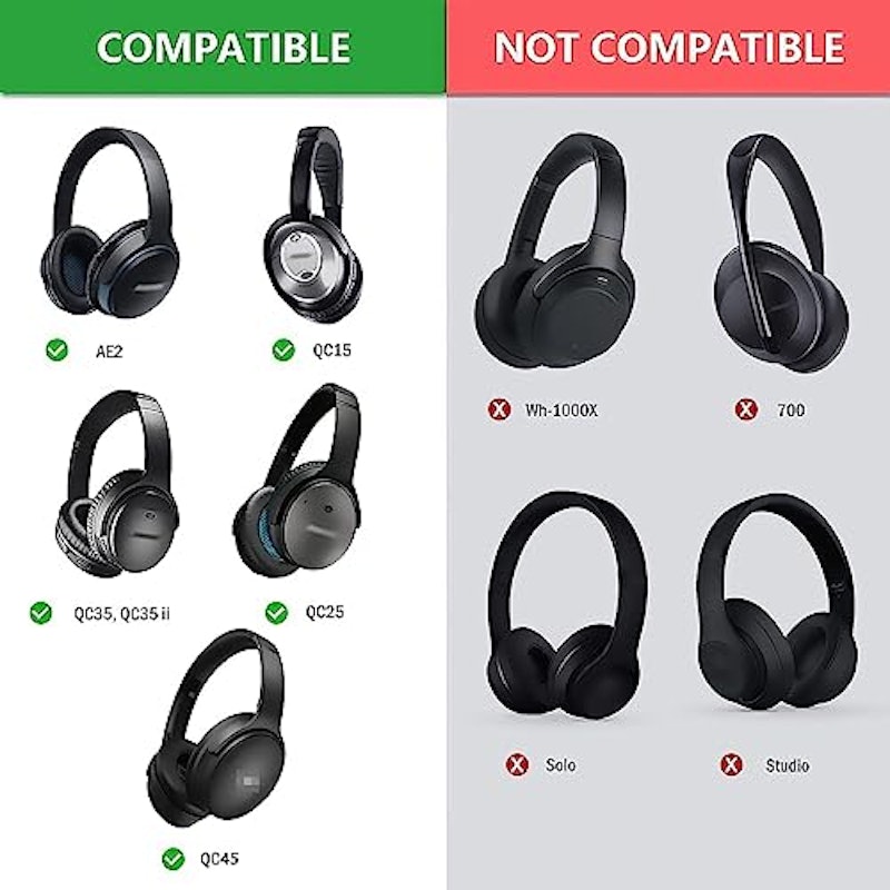 イヤーパッドカバー Bose QuietComfort 15 2