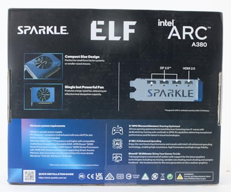 Sparkle Intel Arc A380 4
