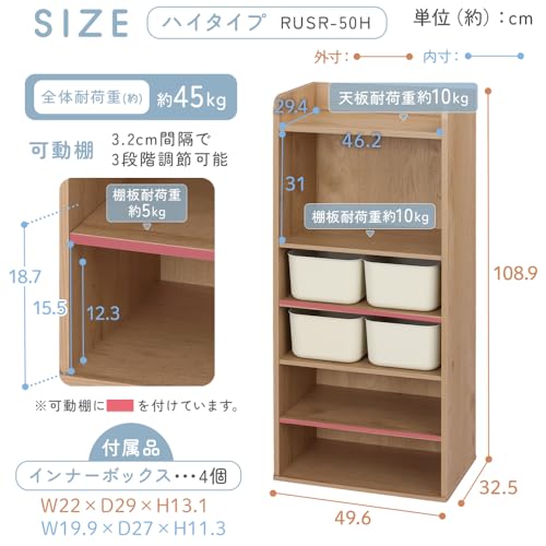 ラウンドシェルフ ハイタイプ 2