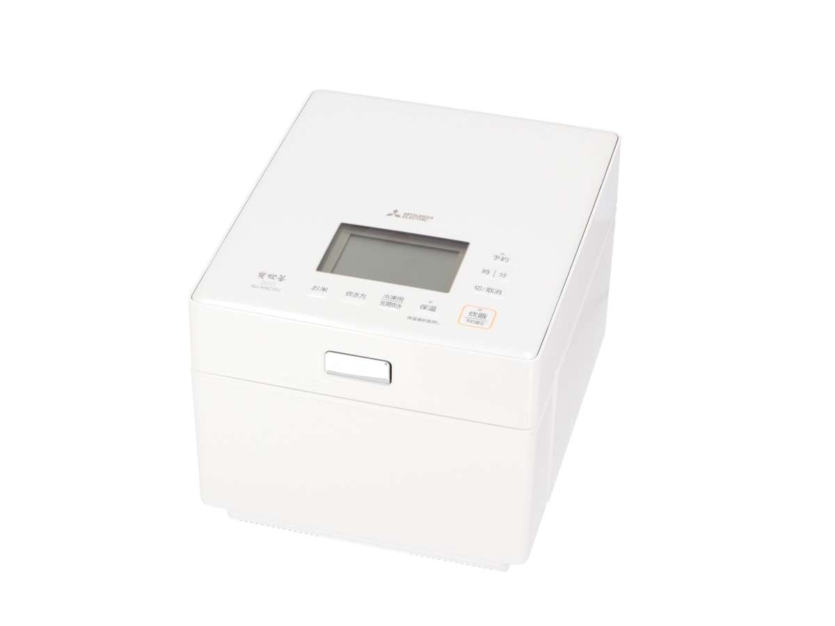 三菱 蒸気レス炊飯器 5.5合 NJ-XSC10J-W 2023年製 三菱電機 蒸気レスIH NJ-XSC10Jをレビュー!クチコミ・評判をも