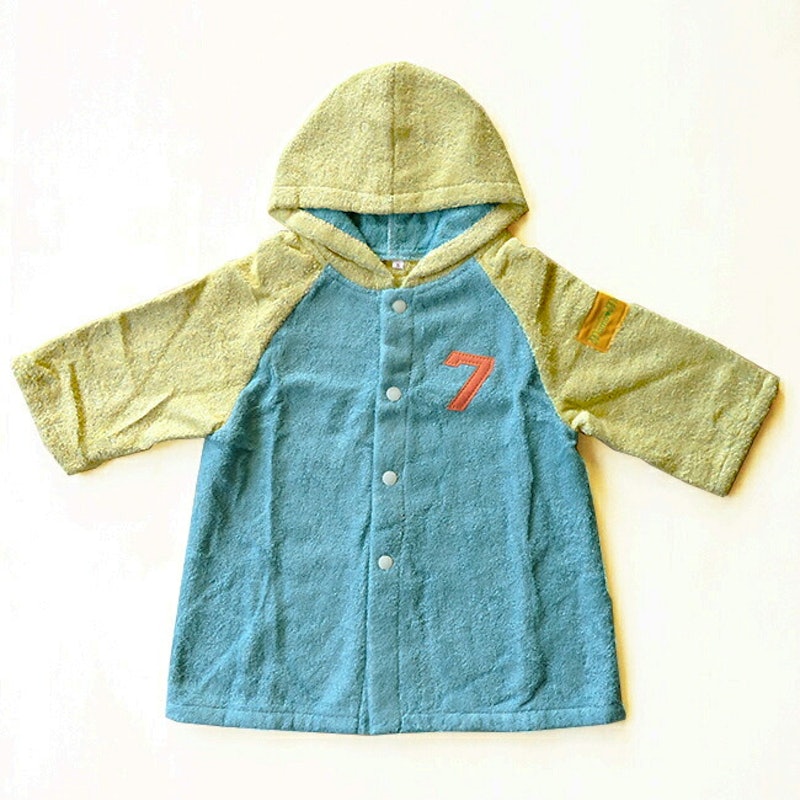 NUMBER-COLOR キッズバスローブ 12