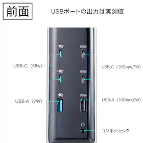 Anker Prime ドッキングステーション (14-in-1, Dual Display, 160W Anker Prime ドッキングステーション (14-in-1, Dual Display, 160W
