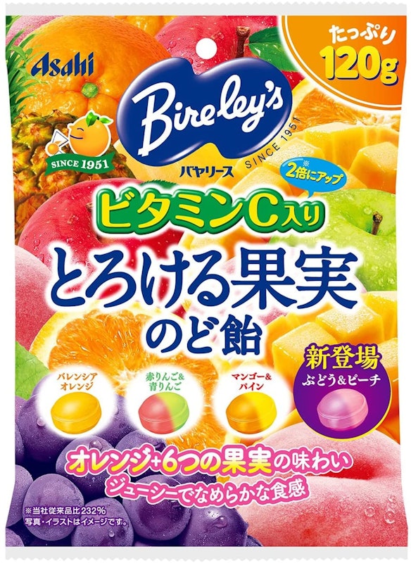 バヤリースとろける果実のど飴 1