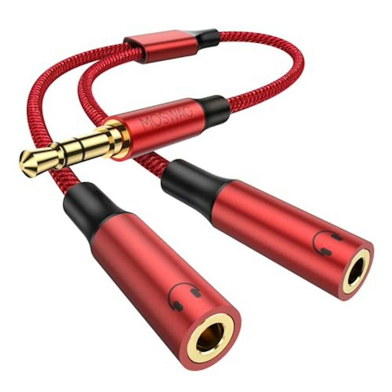 3.5mm オーディオ分配ケーブル 1