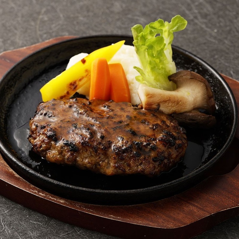 あらびき馬肉ハンバーグ 1