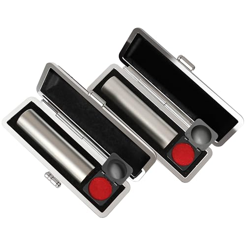 チタン印鑑 2本セット 1