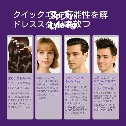 ウィッグスプレー 4