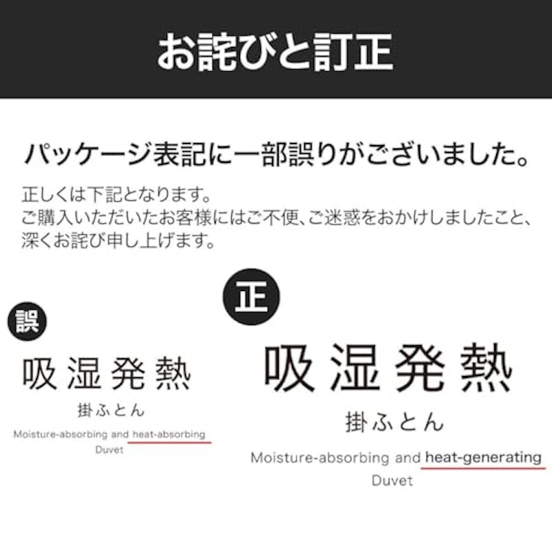 WSP 吸湿発熱掛ふとん 3