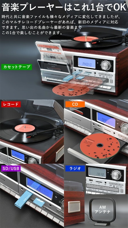 マルチレコードプレーヤー 5