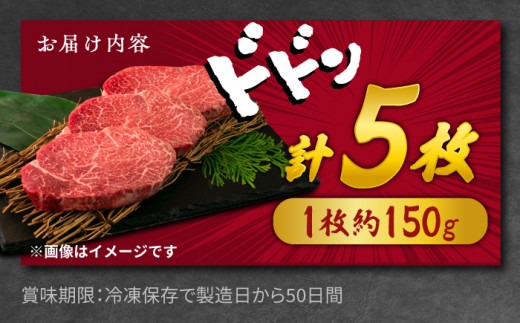 ヒレ ステーキ 長崎和牛 5