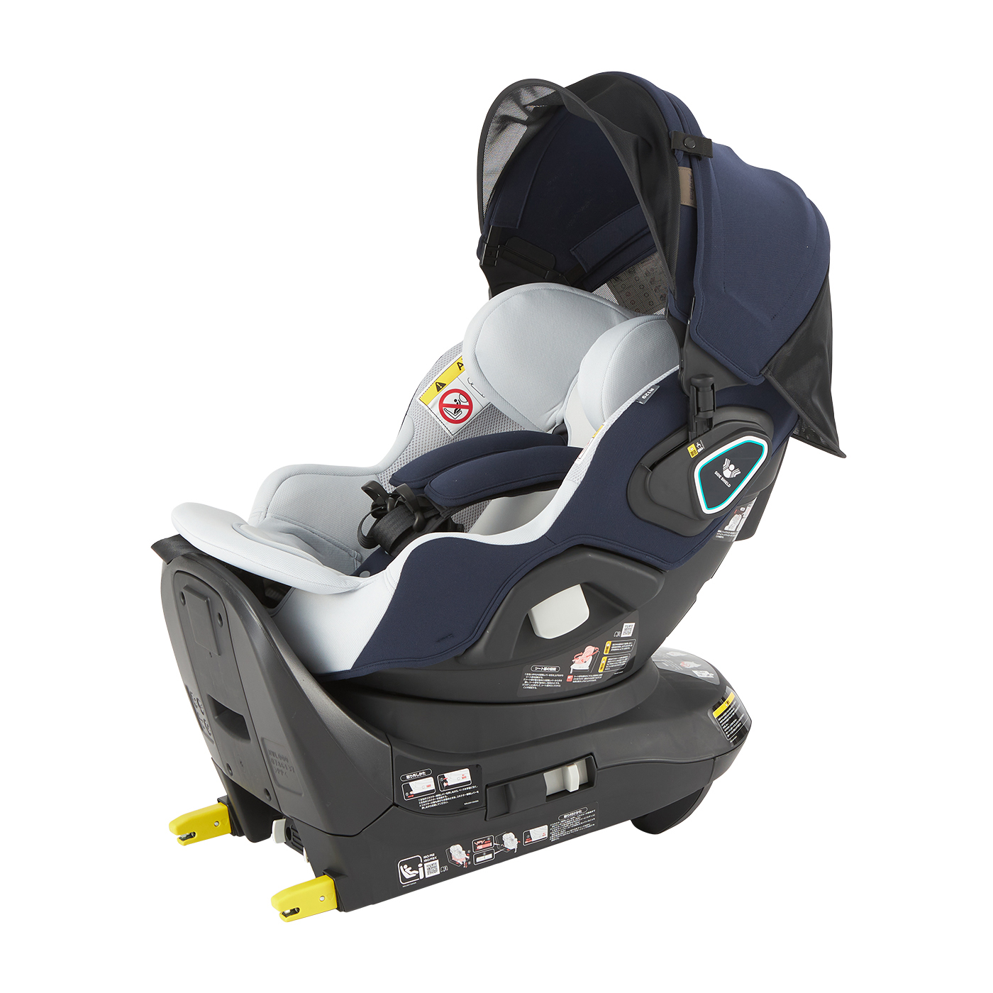 Aprica クルリラチャイルドシート良品回転リクライニングISOFIX