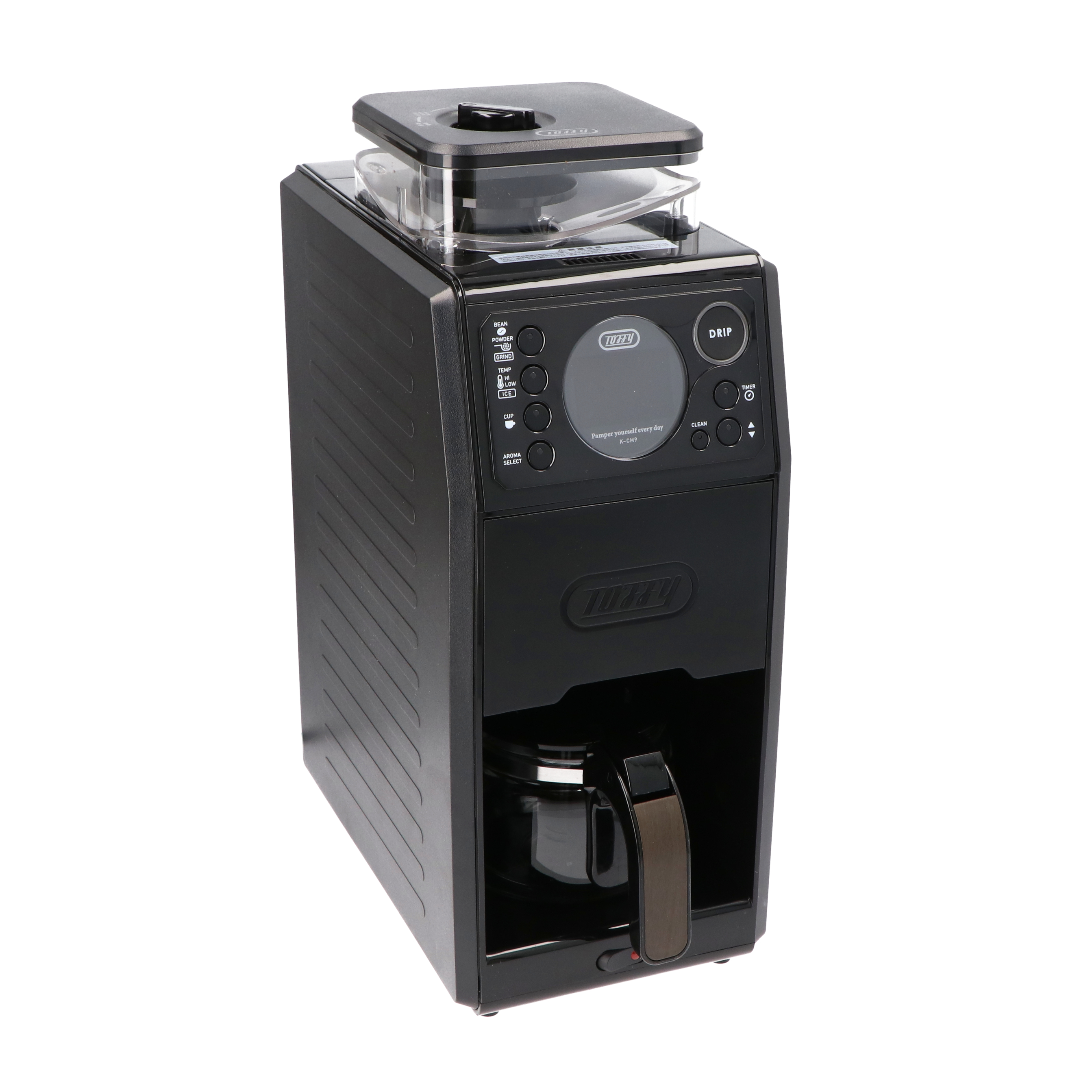 Toffy/トフィー カスタムドリップコーヒーメーカー K-CM6（スレートグリーン） ハンドドリップ再現 温度設定 蒸らし機能 タイマー機能 Toffy 全自動ミル付カスタムドリップコーヒーメーカー K-CM9をレビュー